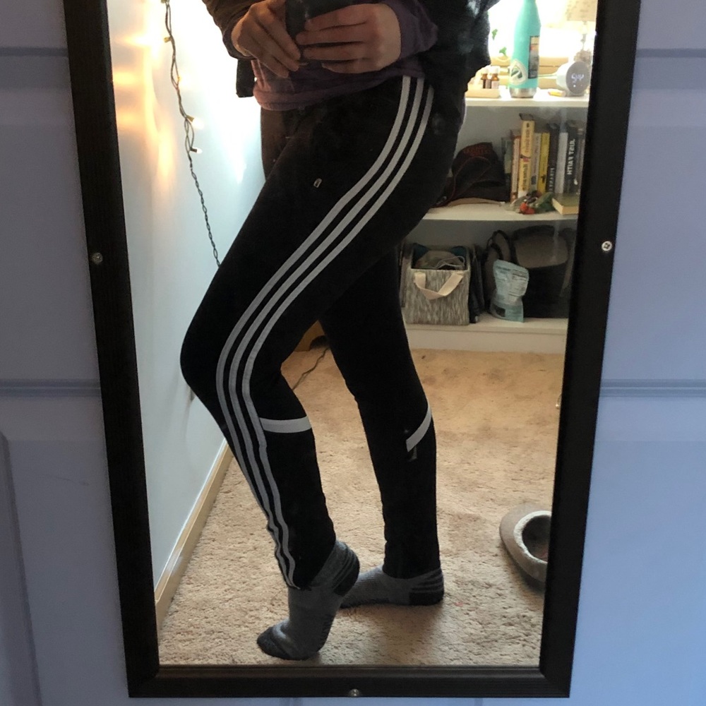 Black Adidas Tyro Training Pants